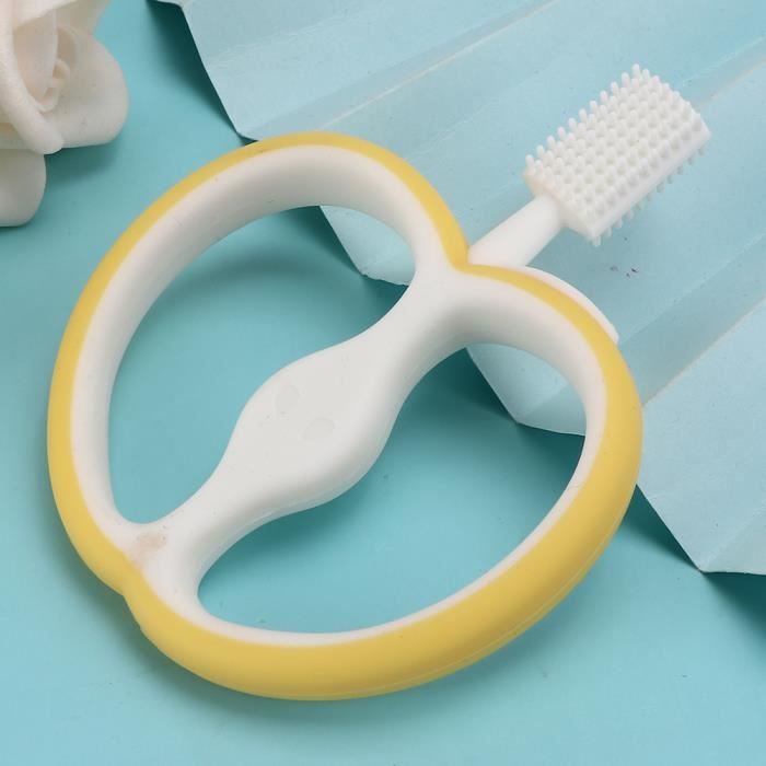 Brosse à Dents Bébé En Silicone - Doigtier De Nettoyage Pour Les Premières Dents - Marque Générique