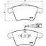 Brembo P06053 Plaquettes de Frein Arri/ère