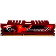 G.SKILL RAM PC3-12800 / DDR3 1600 Mhz - F3-12800CL10S-8GBXL - DDR3 Performance Series - RipjawsX-0