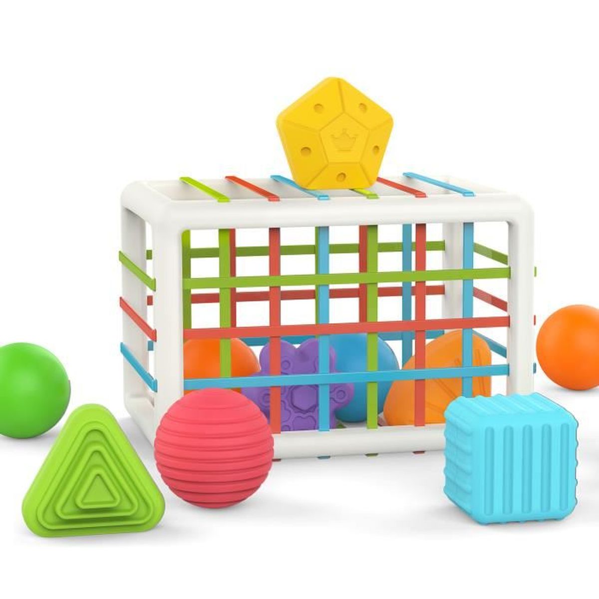 Jouet Premier Age Nouveau Ne Jouet Educatif Convient A 0 18 Mois Cadeau De Bebe Garcon Et Fille Cdiscount Puericulture Eveil Bebe