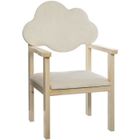 KNEIPP SHOT CASE - Chaise enfant dossier Nuage - Blanc - L 40,5 x P 33,5 x H 63 cm