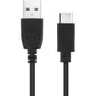 Câble USB vers USB Type C - AVIZAR - Quick Charge 2.0 - 1,2m - Noir - Synchronisation rapide
