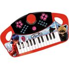 REIG MIRACULOUS LADYBUG Piano électronique à 25 touches - 8 mélodies - 8 rythmes - 8 instruments