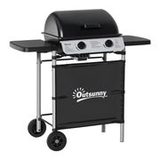 Barbecue Charbon De Bois BBQ-Toro Bouilloire - Ø57 Cm - Avec Thermomètre Et Espace De Rangement