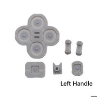 Kit de tampons de bouton de commutation Joy-Con pour manette Nintendo Switch Lite,caoutchouc conducteur,silicone- 1Set left[F]