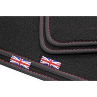 Exclusive Union Jack tapis de sol de voitures adapté pour Land Rover Discovery IV 2009-12/2016