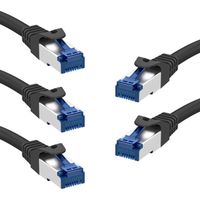 KabelDirekt  5X 15 m  Cable Ethernet & Patch & reseau (fiches RJ45, pour Profiter pleinement du debit de la Fibre, ideal pour