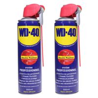 Dégrippant WD40 500 ml Nettoyant, lubrifiant protège humidité corrosion par 2