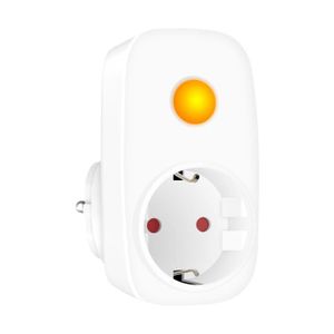 PRISE Plug ue - 1 socket - Prise intelligente sans fil, 16a, ue FR, universelle, 433mhz, Programmable au mur, 220v,