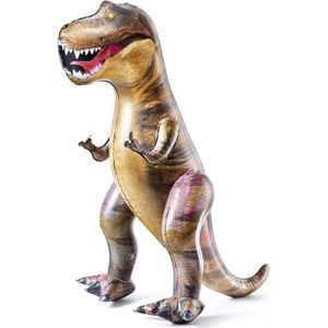 JEUX DE PISCINE 109.22cm T-Rex Dinosaur Gonflable, Jouet de Tyrannosaure Gonflable pour Décorations de Fête à La Piscine, Cadeau.[Q732]