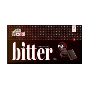 CHOCOLAT PÂTISSIER CHOCOLATES SOLE - Chocolat noir amer 90% 100 g