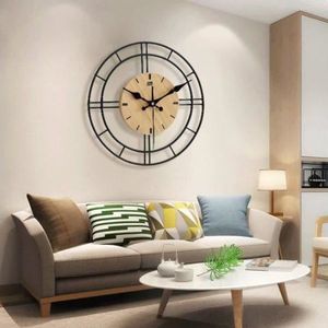 C-Cakus Horloge de Table Simple Horloge Murale Décoration de Salon Chambre Bar