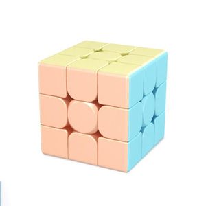 HAND SPINNER - ANTI-STRESS Macaron 3X3 - Cube De Vitesse En Fibre De Carbone 