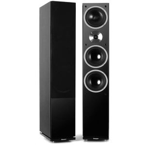 noir Auna Pack 5 enceintes Home cinema Haut parleur stereo HiFi surround 440W RMS 