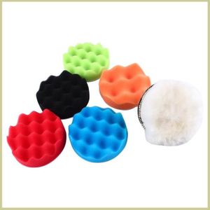 Kit 6 Tampons Polissage Feutre OMJMYY - Pour Ponceuse Excentrique Voiture