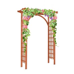 Arche de jardin pergola arc bois Stelmet