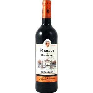 VIN ROUGE Vin rouge Merlot 75 cl BY HAUSSMANN