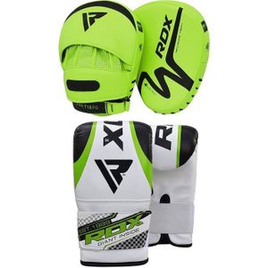 Cible Kick Boxing Pads Mitaines Entra/înement Mat Noir Convexe Peau Cuir avec Ajustable Sangle RDX MMA Incurv/é Pattes dours Boxe Muay Thai Pao Frappe