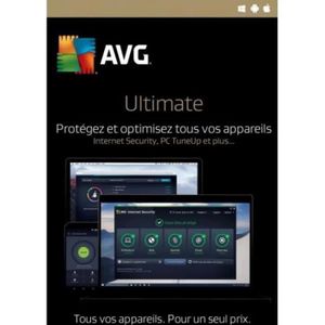 ANTIVIRUS À TELECHARGER AVG Ultimate 2024 - (5 Appareils - 3 Ans) | Versio