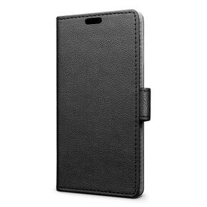 Chat Wiko View 2 Go Flip Coque,Mod/èle Peint Magnetic Clasp PU Cuir Housse /Étui Cover Case /à Rabat Couverture Portefeuille with Card Slots Cover avec Porte-Carte Stand pour Wiko View 2 Go