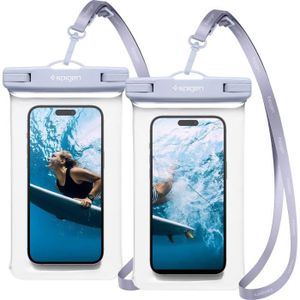 BIDON - SAC ÉTANCHE Aqua Shield Lot de 2 Pochette Etanche Smartphone Universelle Certifiée IPX8 pour iPhone Samsung Galaxy Huawei Xiaomi[S137]