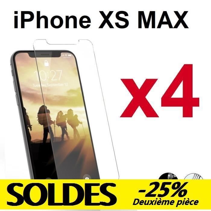 Verre trempe iphone xs max - Cdiscount