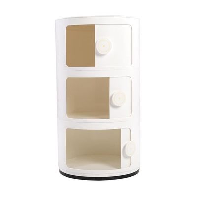 Meuble De Rangement Etagere Echelle De Rangement A Trois Couches Porte Coulissante En Forme Ronde Approvisionnement A Domicile Blanc Achat Vente Armoire De Chambre Meuble De Rangement Etagere Cdiscount