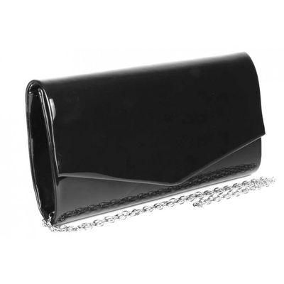 Pochette vernis noir store