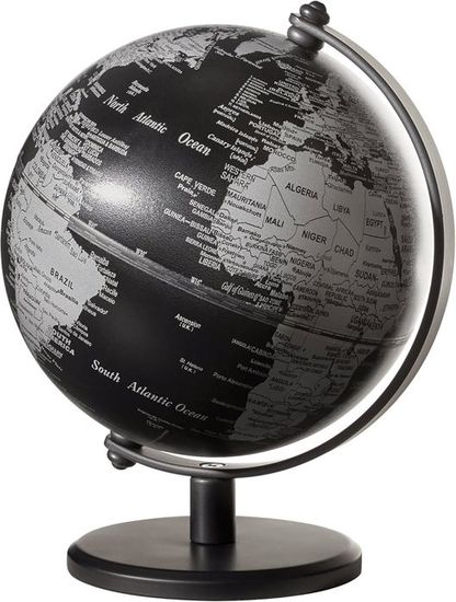 Mini Globe Terrestre En Résine - Modèle Décoratif Pour Maison De Poupée, Bureau Ou Décoration - Taille : 2,6 X 2 X 1,5 Cm - Accessoire Détaillé Et Coloriable