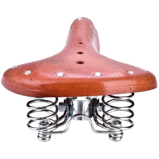 Selle velo vintage marron best sale