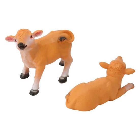 Figurines Naissance Bethléen En Résine - 8 Pièces Avec Portail - 6.5 Cm - Décoration De Noël - Set Crèche - 10