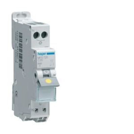 Disjoncteur unipolaire+neutre à vis 32A Hager MFN732