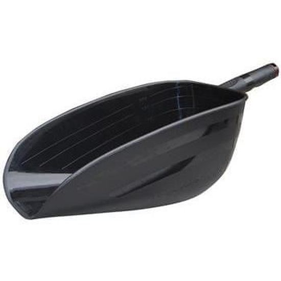 Roughneck Pelle à Grain Jaune Et Noir – Robuste Et Légère En Aluminium Pour Céréales, Aliments Et Matériaux En Vrac