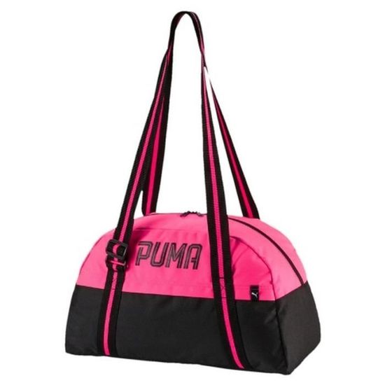 Sac de Sport Noir et Rose Femme By Puma