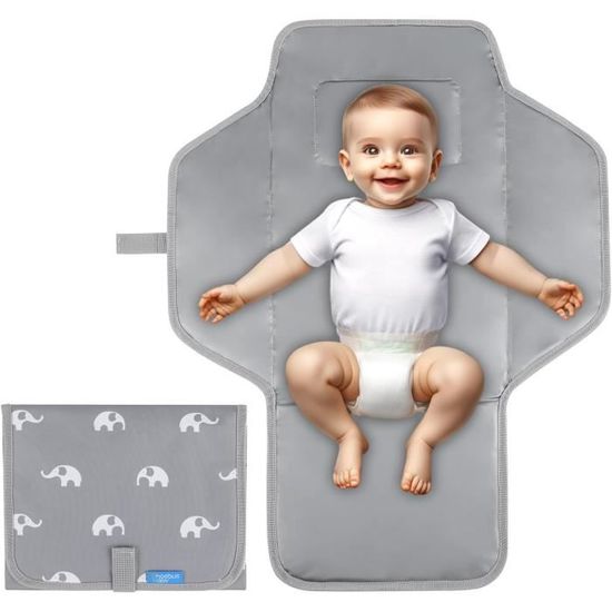 Matelas à Langer Portable Pliable – Imperméable, Léger, Pour Voyages Et Maison