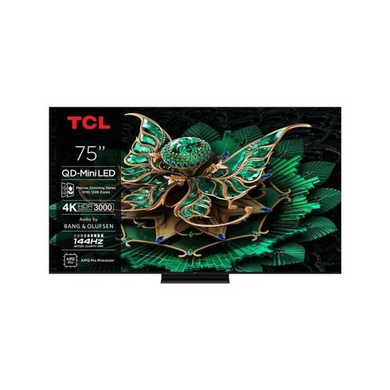 Destockage Noël : TCL V6B 75V6B TV 190,5 Cm (75 ) 4K Ultra HD Smart TV Wifi Titane - Neuf Pas Cher
