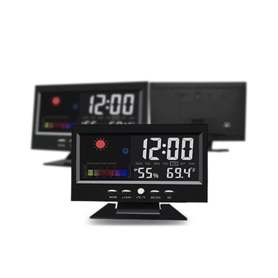 LCD numérique intérieur extérieur humidité hygromè... – Grandado