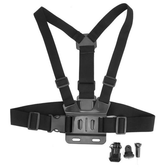 Shenruifa Harnais De Poitrine Double Sangle Réglable Pour Appareil Photo - Nylon Respirant Multi-Transport