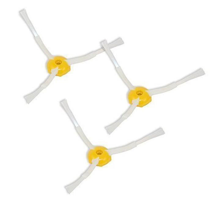 3pc brosses latérales pour iRobot Roomba 800 870 880 Series aspirateur @ WDD60504282