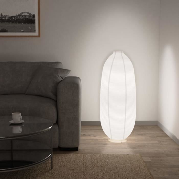 Lampadaire Blanc E14 -PAI