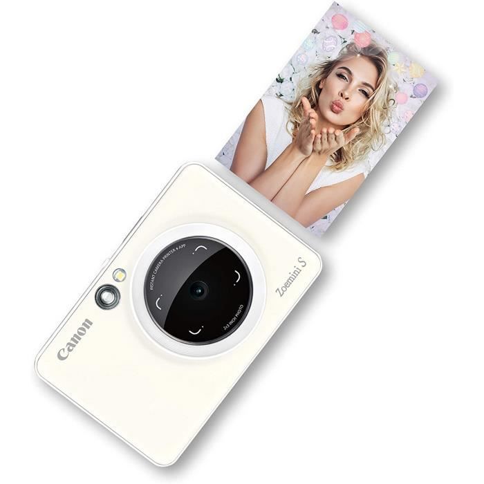 Canon Zoemini S Blanc Perle - Appareil Photo instantané & Imprimante