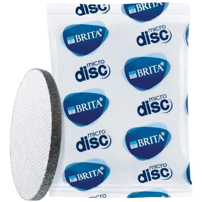 BRITA, Disque Filtrant pour Bouteille, Microdisc - Pack 3