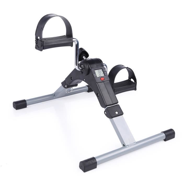 Mini Vélo d'Appartement à Pédales, Pliable, pour Entraîner Bras et Jambes. Vélo d'Exercise pour Entraînement de Cardio Fitness GYM a
