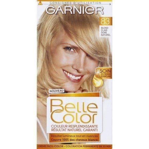 GARNIER Coloration 83 Blond Clair Doré Naturel