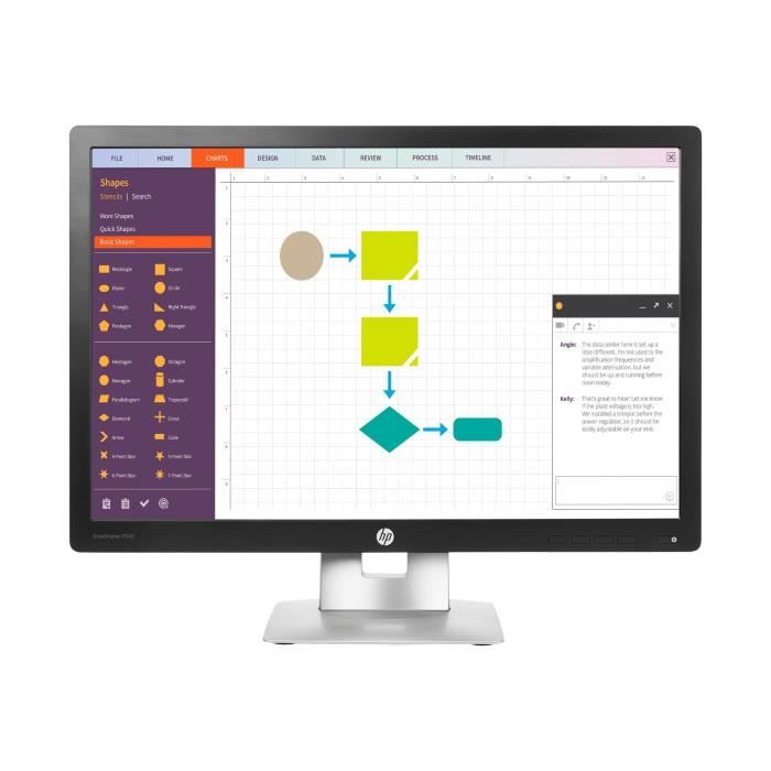 HP EliteDisplay E242 Écran LED 24