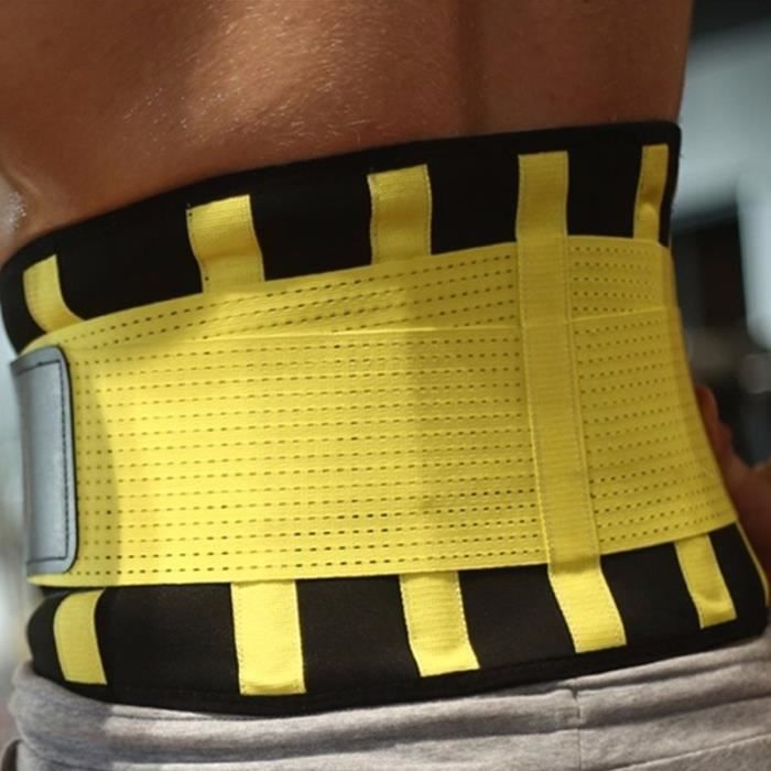 Ceinture De Sudation Adulte Minceur Ventre Plat En Néoprène Ceinture Abdominale Sport Homme Femme Corset lombaire
