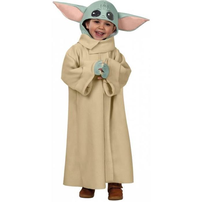 Déguisement bébé Yoda enfant The Mandalorian - Star Wars - 5 à 6 ans (105 à 116 cm)