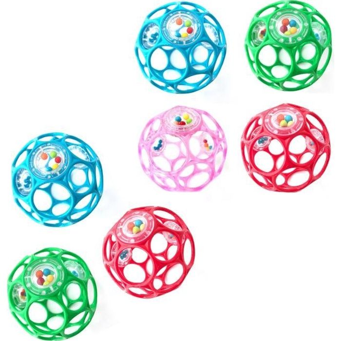 OBALL balles Oball™ Rattle™ - 0-36 mois - Multicolore