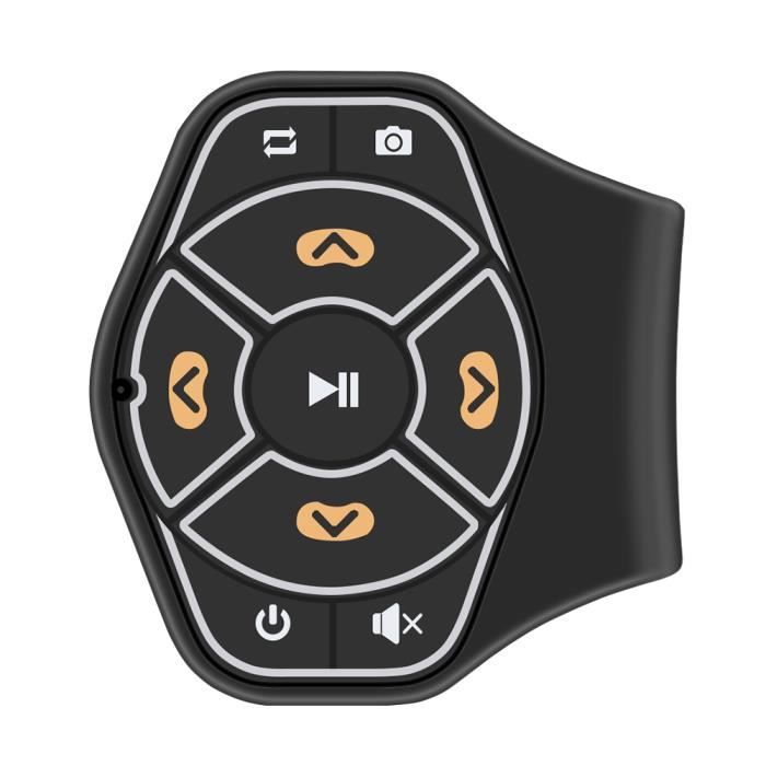 XCSOURCE Auto Voiture Volant Bluetooth Télécommande Mains Libres pour Smartphone iPhone 6 6s 7 Plus Samsung Galaxy S4 S5 Telephone