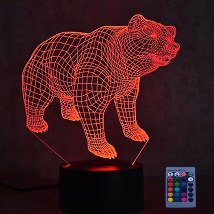 Lampe de chevet 3D Mazda MX5 RF - Maison